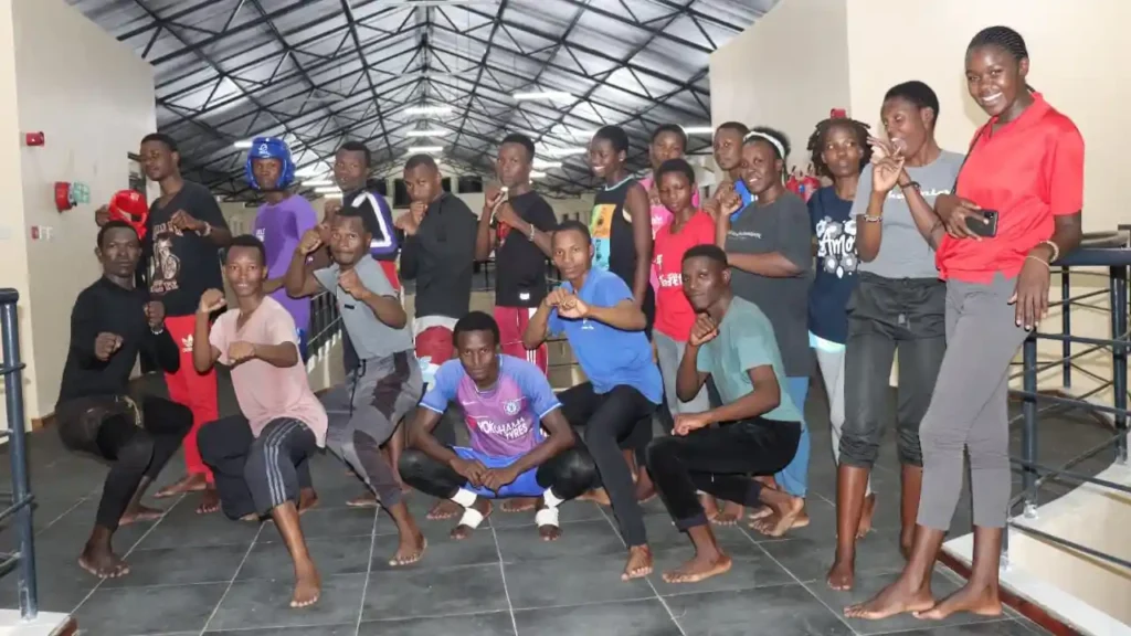 Members of Kibabii Taekwondo Club in Bungoma, supported by DestinyImpact CBO to promote youth empowerment and community engagement through sports.