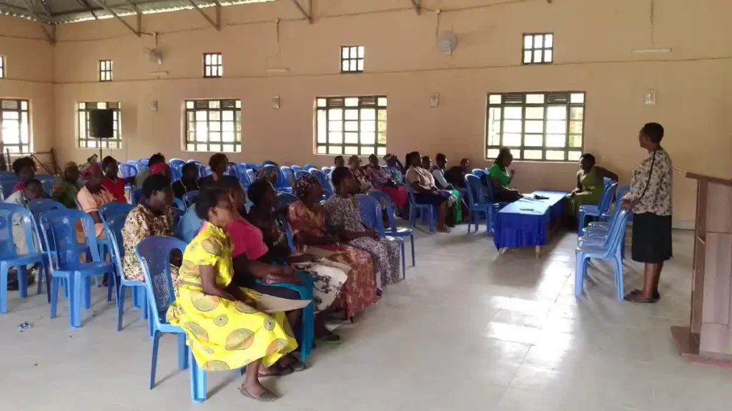 Women participating in a DestinyImpact CBO empowerment training forum in Bungoma County to gain skills for income generation and self-reliance