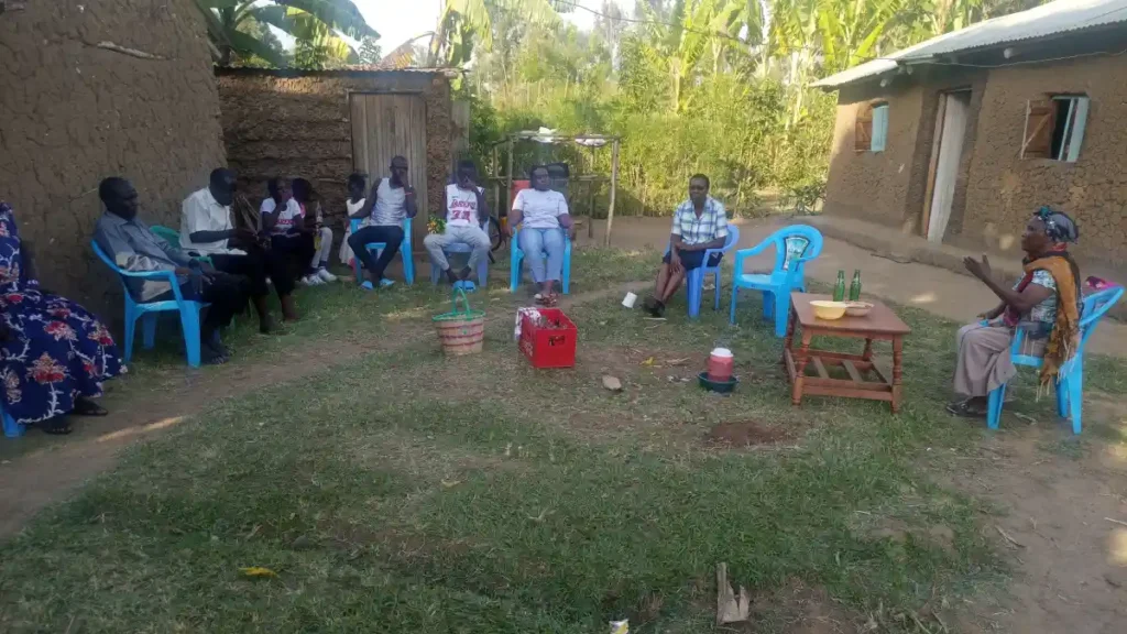 Destiny Impact team and Michael’s family celebrating his successful completion of high school and national exam results.