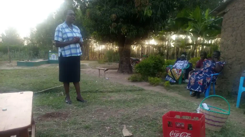 Destiny Impact representatives visiting Michael’s family home to celebrate his high school success and express congratulations.